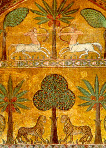 Roger II's throne room