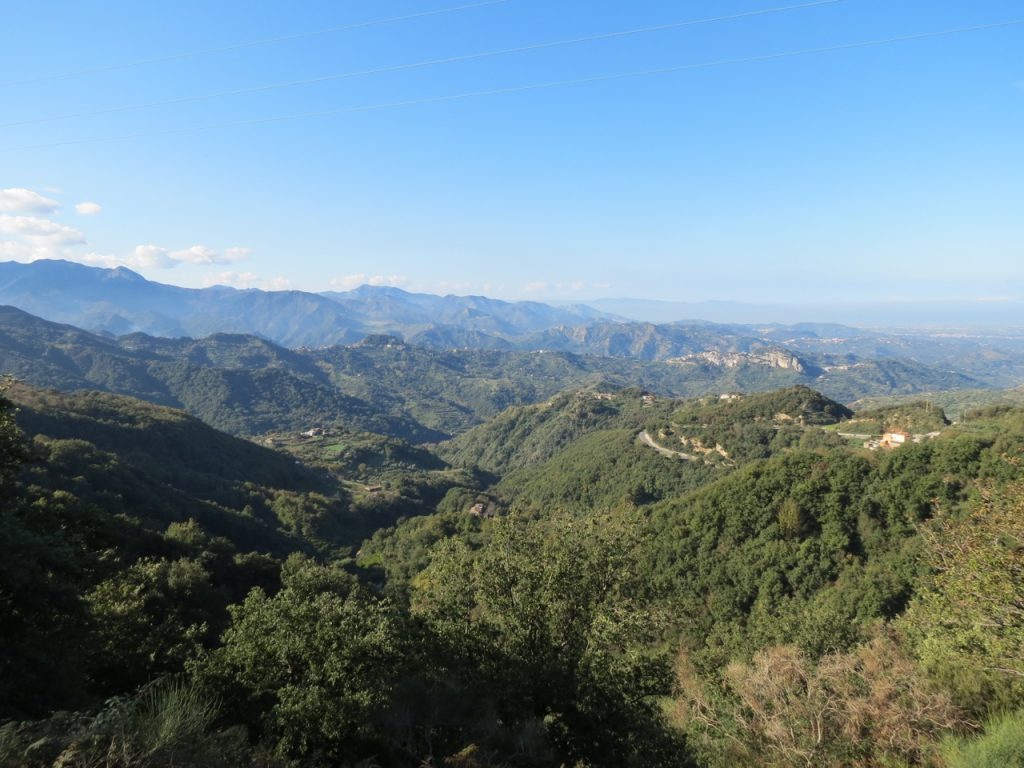 View from the Peloritani