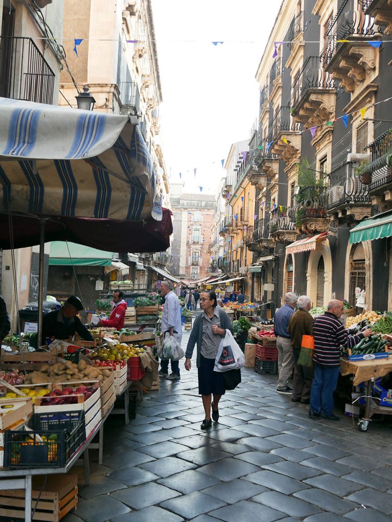 Market in Catania