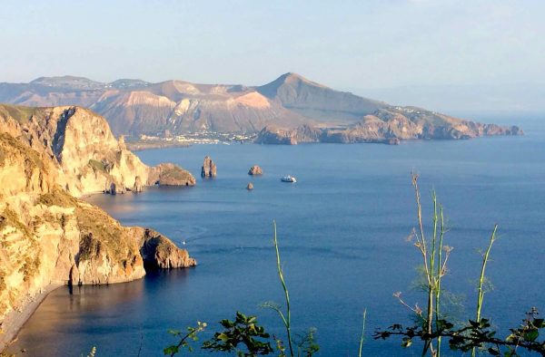 Vulcano island from Lipari