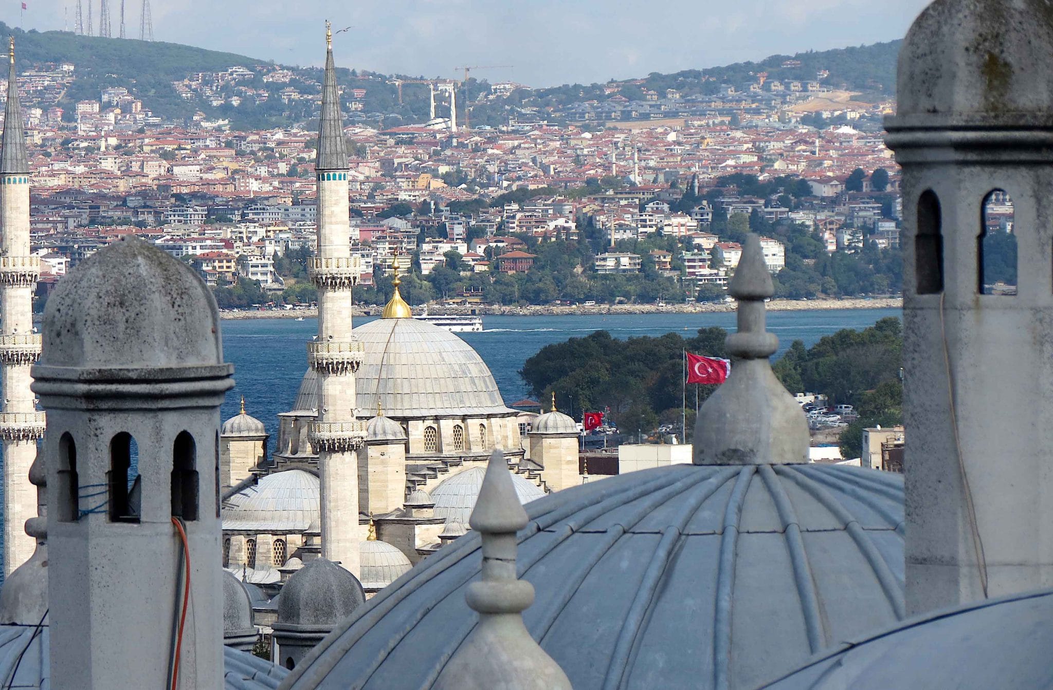 View over the Bosphorous, Istanbul