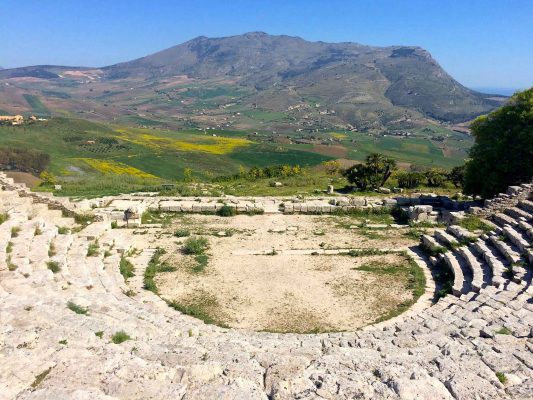 The theatre at Segesta