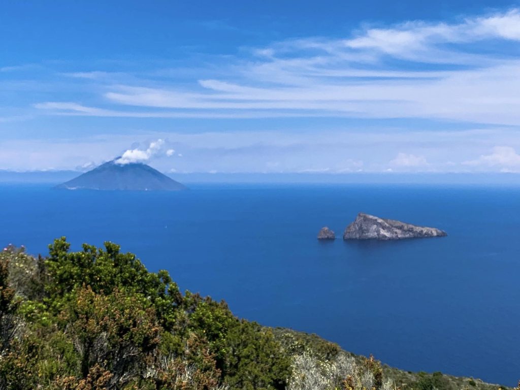 View of Stromboli from Panarea