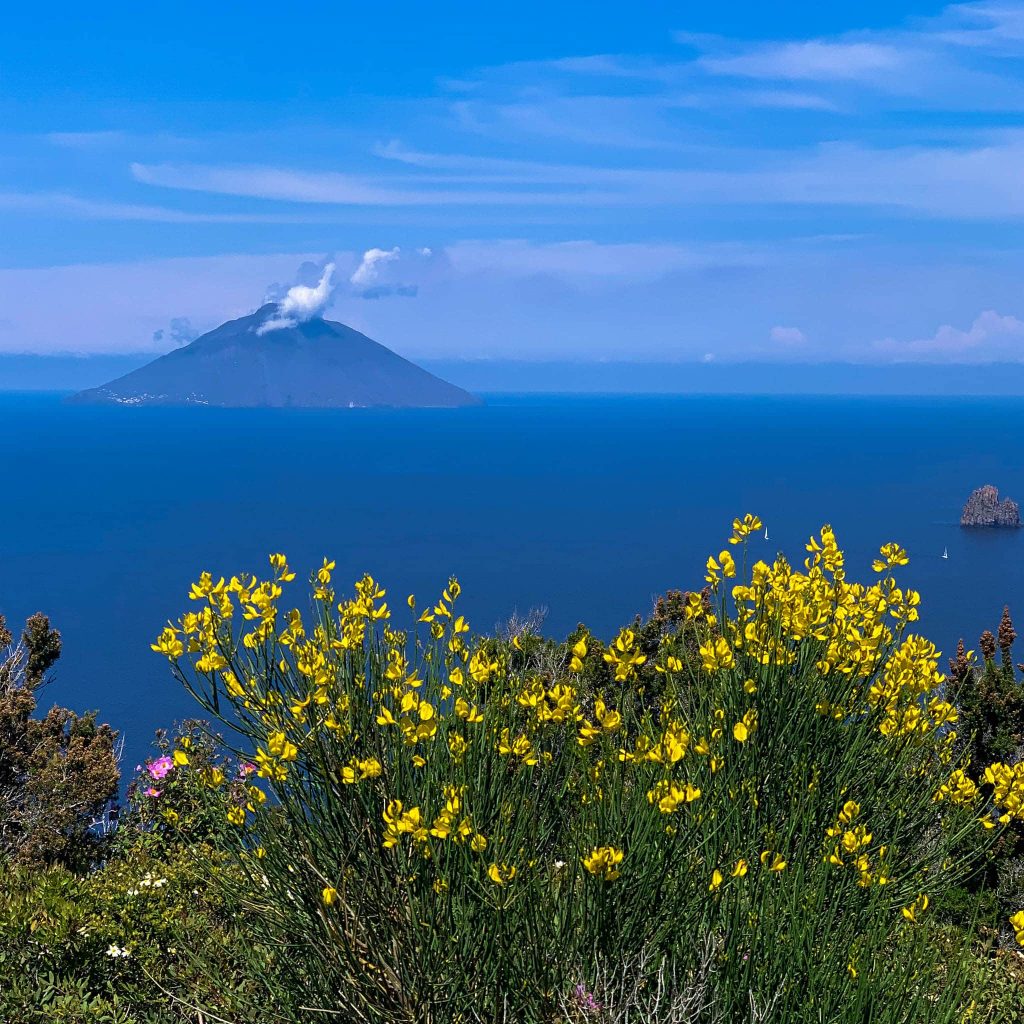 View of Stromboli from Panarea