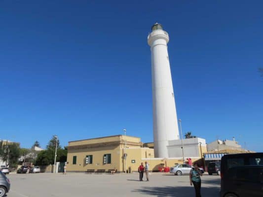 The lighthouse at Punto Secca