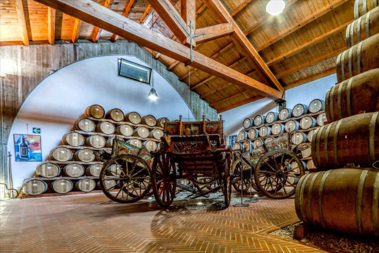 Inside Cantina Floria, Marsala