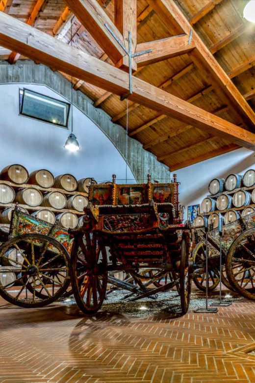 Inside Cantina Floria, Marsala