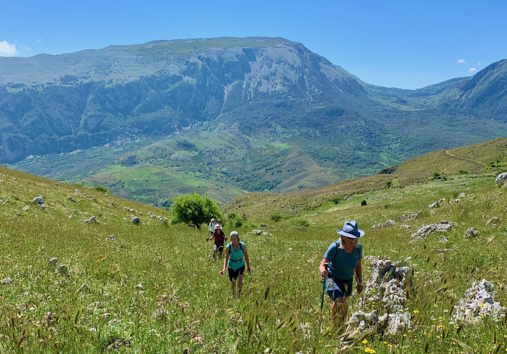 Walking in the Madonie Mountains