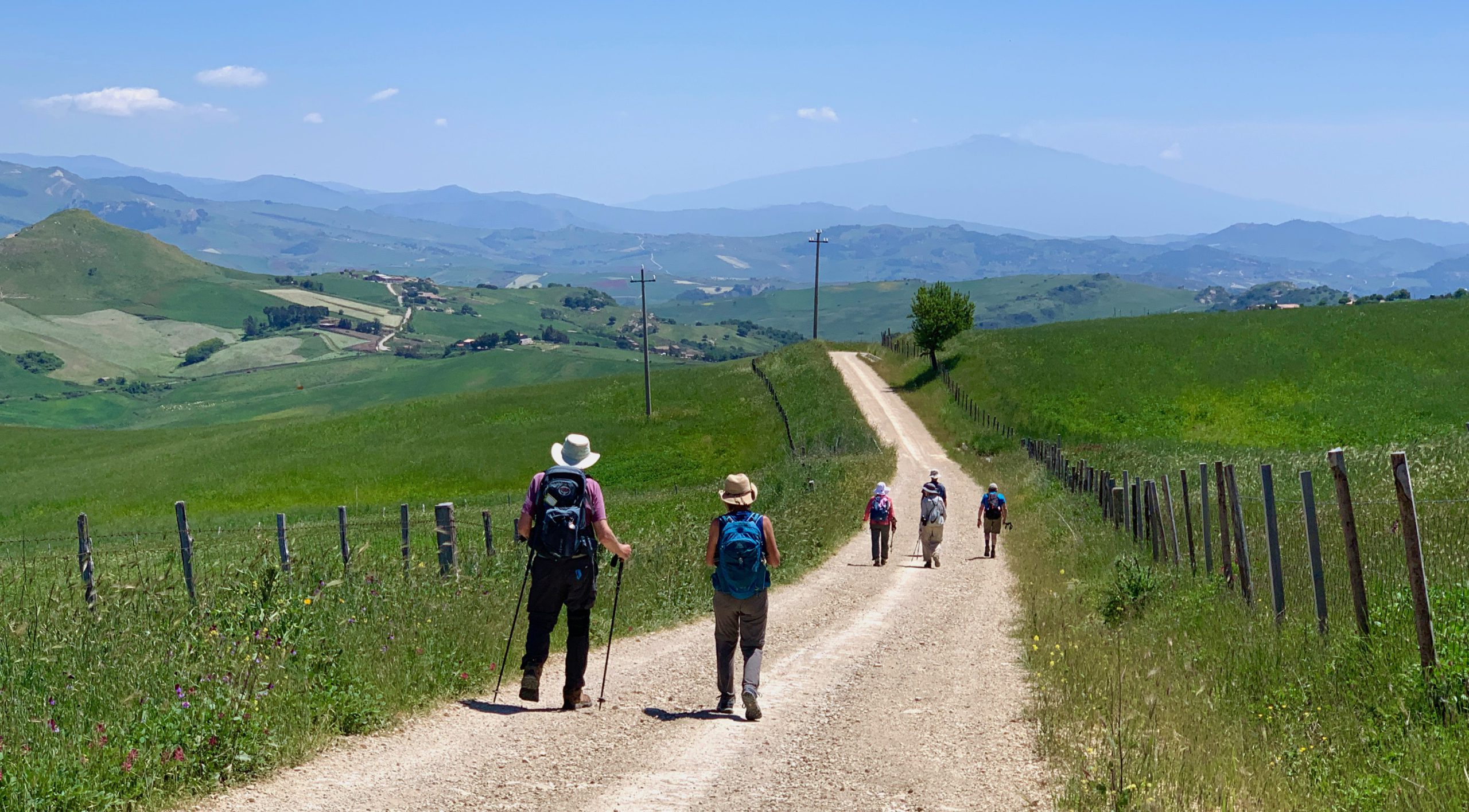 Walking to Sperlinga