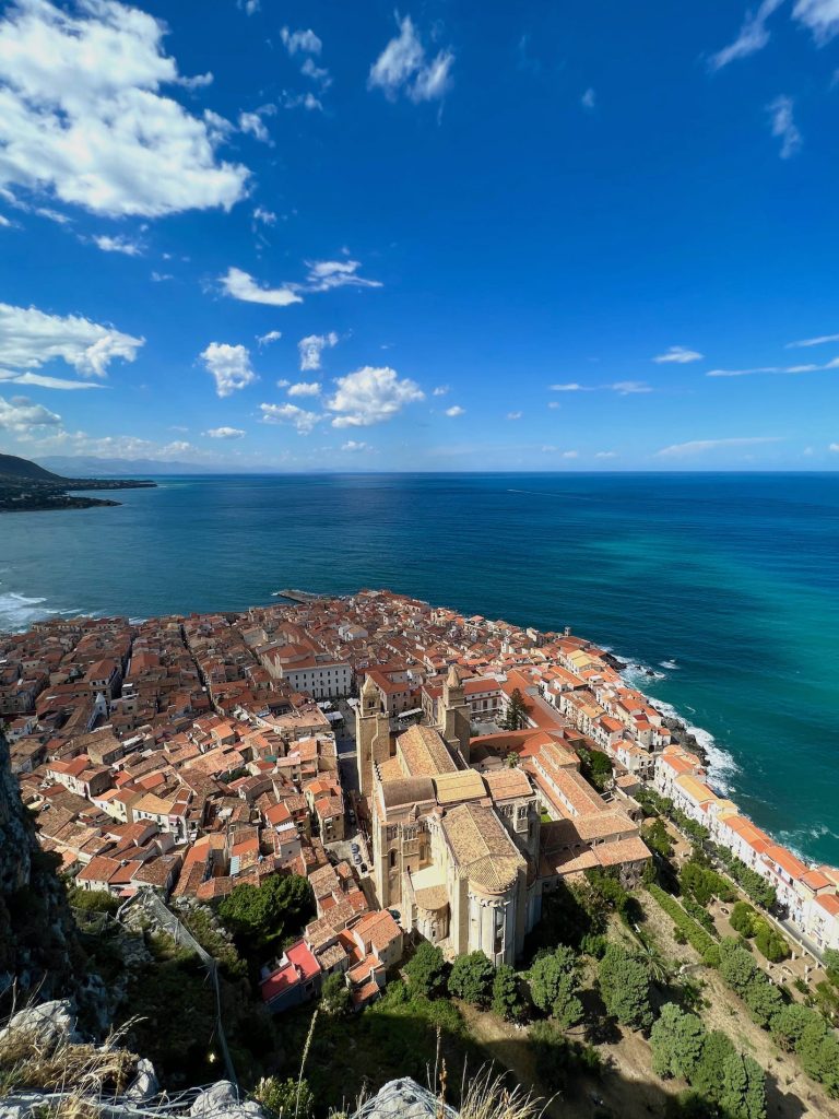 Cefalù seen from the Rocca