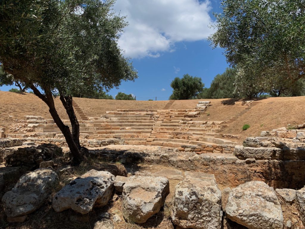 The theatre at Aptera