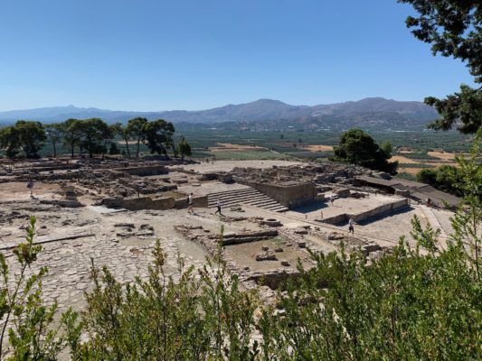 The Minoan Palace at Phaistos
