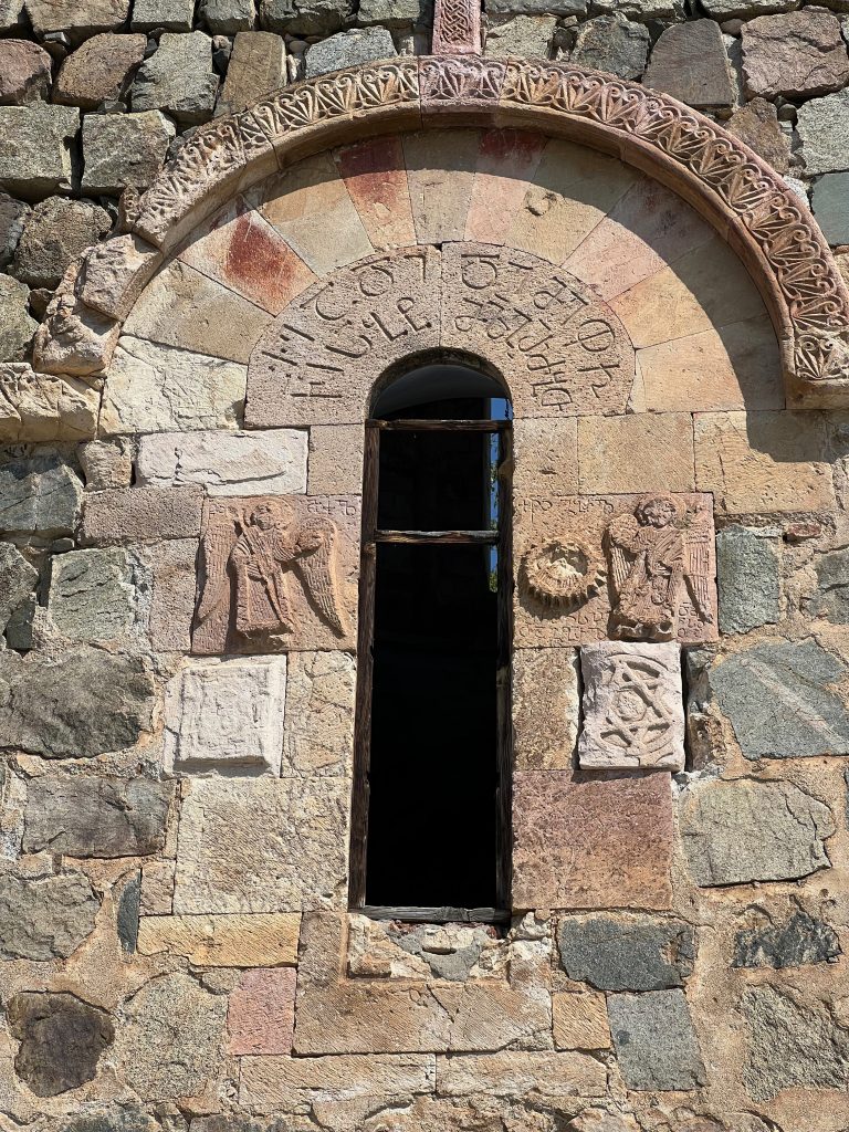 Incription on Dolishane church