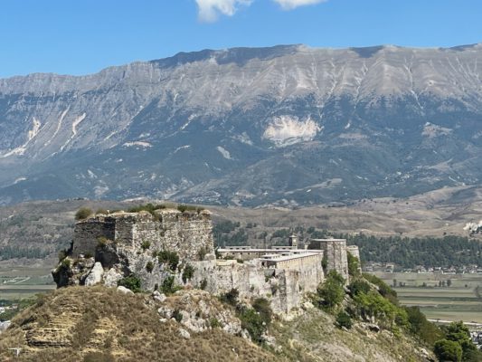The castle at Gjirokastra