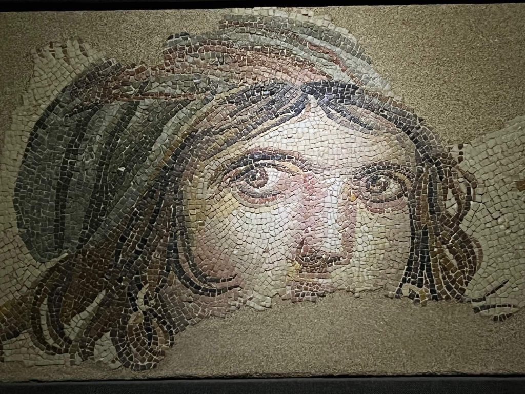 The "gypsy girl", Zeugma museum