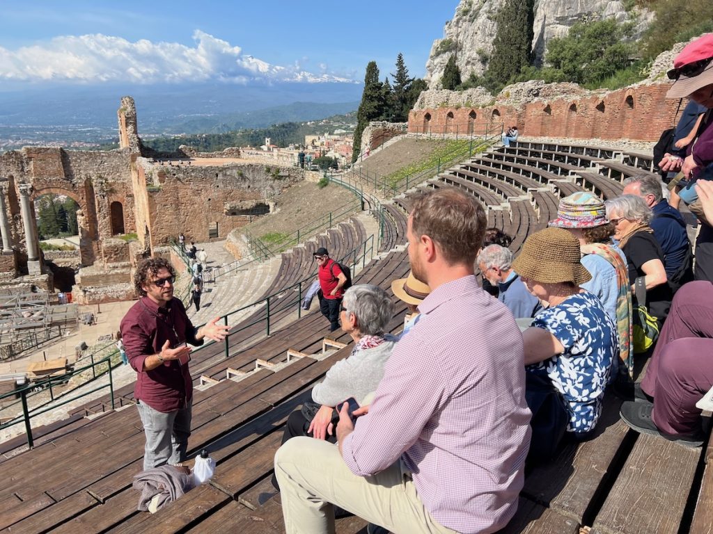 The Greco-Roman theatre at Taormina
