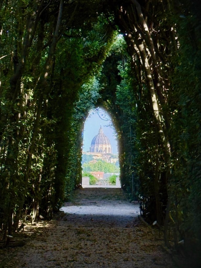 The Keyhole of the Knights of Malta