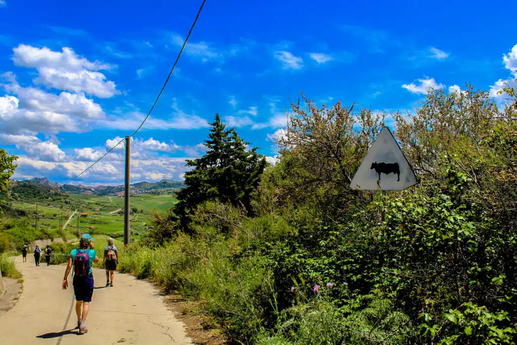 On the road to Sperlinga