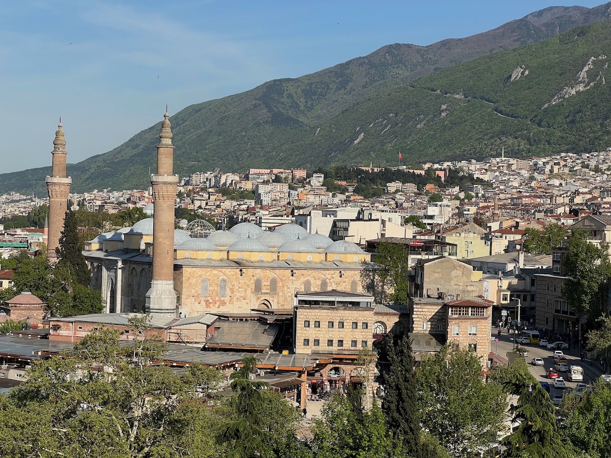Ulu Cami Bursa Skyline